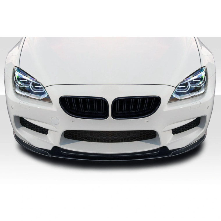 2011-2019 BMW M6 F06 F12 F13 Carbon AF-1 Front Add On Lip Under Spoiler ( CFP ) - 1 Piece - image 1