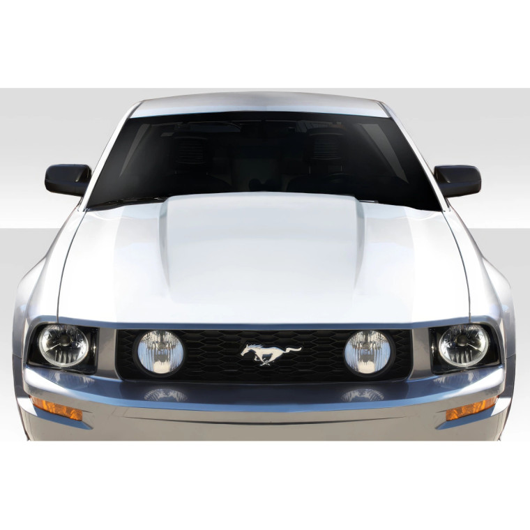 2005-2009 Ford Mustang 3" Cowl Hood - 1 Piece - image 1