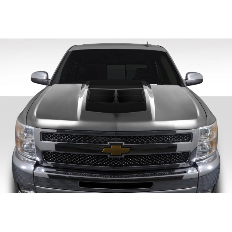 2007-2013 Chevrolet Silverado Duraflex ZL1 Look Hood - 1 Piece - image 1