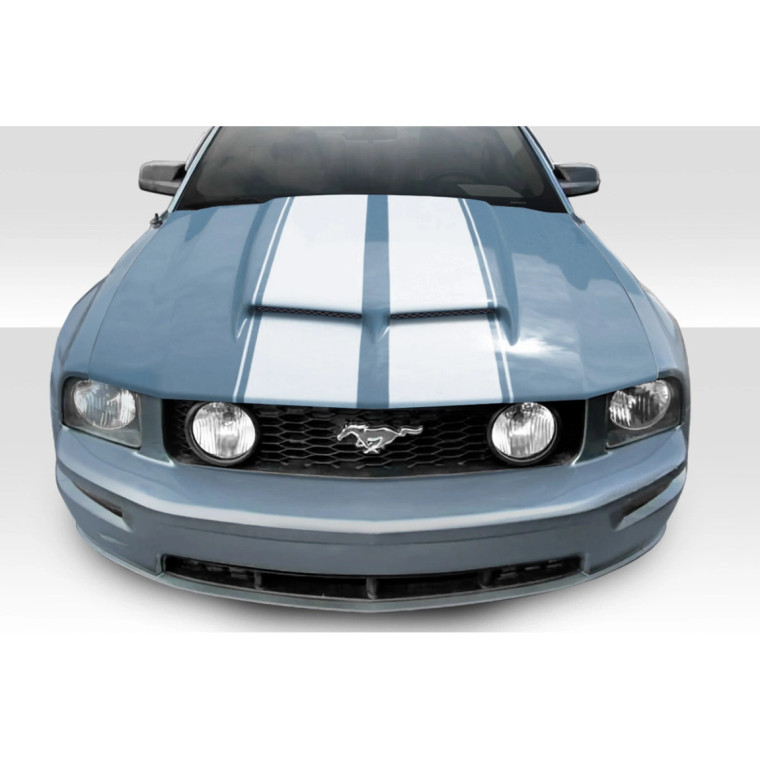 2005-2009 Ford Mustang CVX Ram Air Hood - 1 Piece - image 1