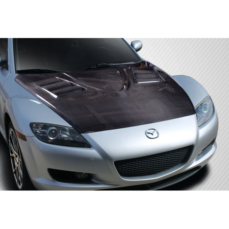 2004-2008 Mazda RX-8 Vader Hood - 1 Piece - image 2