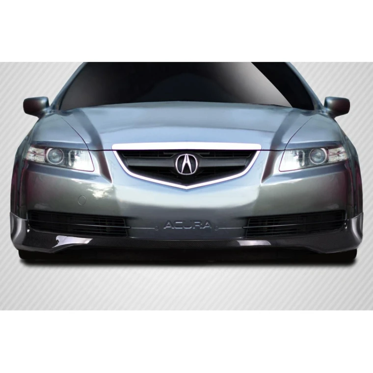 2004-2006 Acura TL Aspec Look Carbon Fiber Front Lip - image 1
