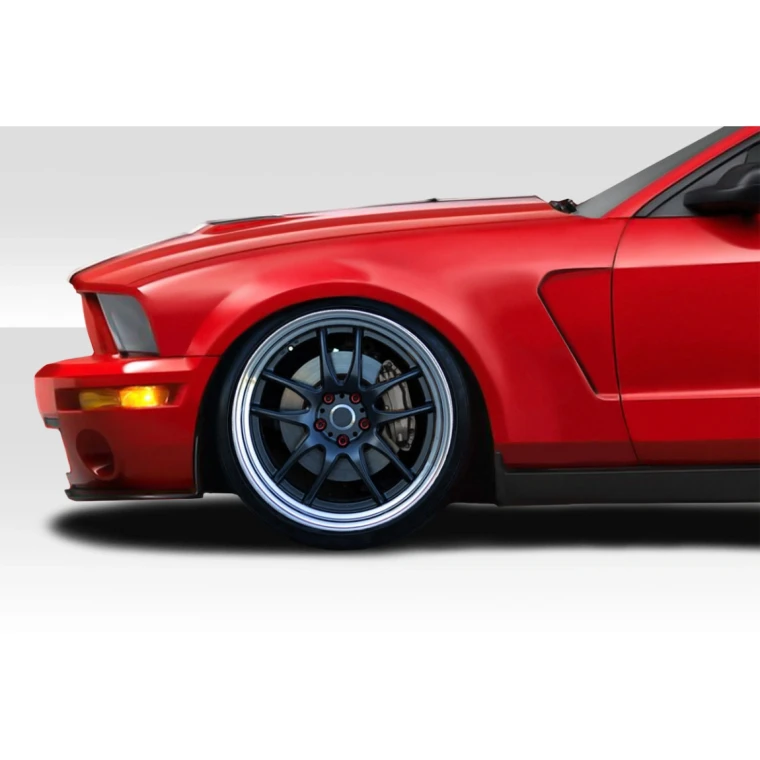 2005-2009 Ford Mustang GT350 V2 Look Front Fenders - 2 Piece - image 1