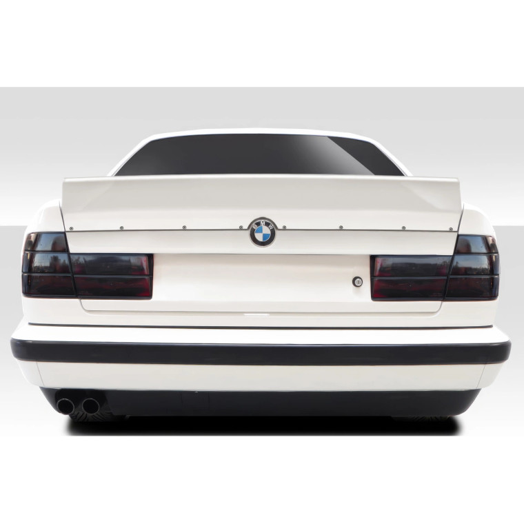 1989-1995 BMW 5 Series E34 4DR L-Design Wing Trunk Lid Spoiler - 1 Piece - image 1
