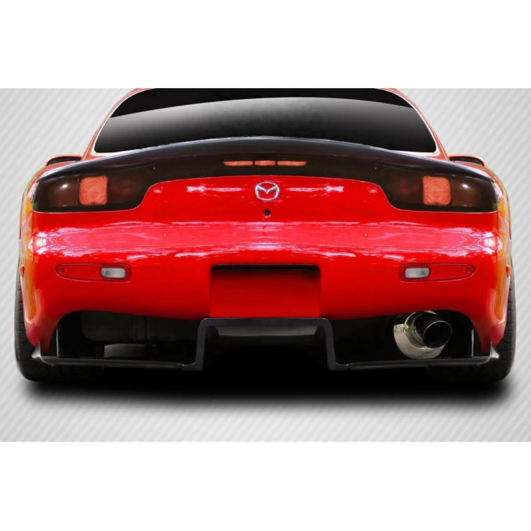 1993-1997 Mazda RX7 RE-GT Carbon Fiber Rear Lip - image 1