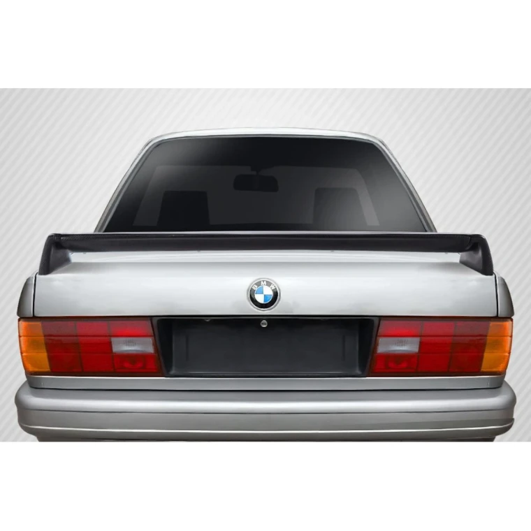 1984-1991 BMW 3 Series Evo Look Carbon Fiber Rear Wing - image 1