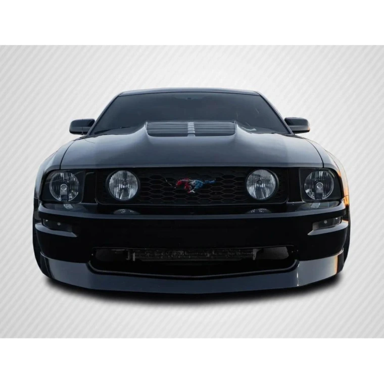 2005-2009 Ford Mustang GT500 V2 Carbon Fiber Hood - image 1