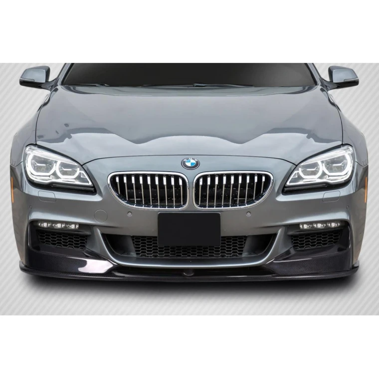 2011-2019 BMW 6 Series M Tech Carbon Fiber Front Lip - image 1