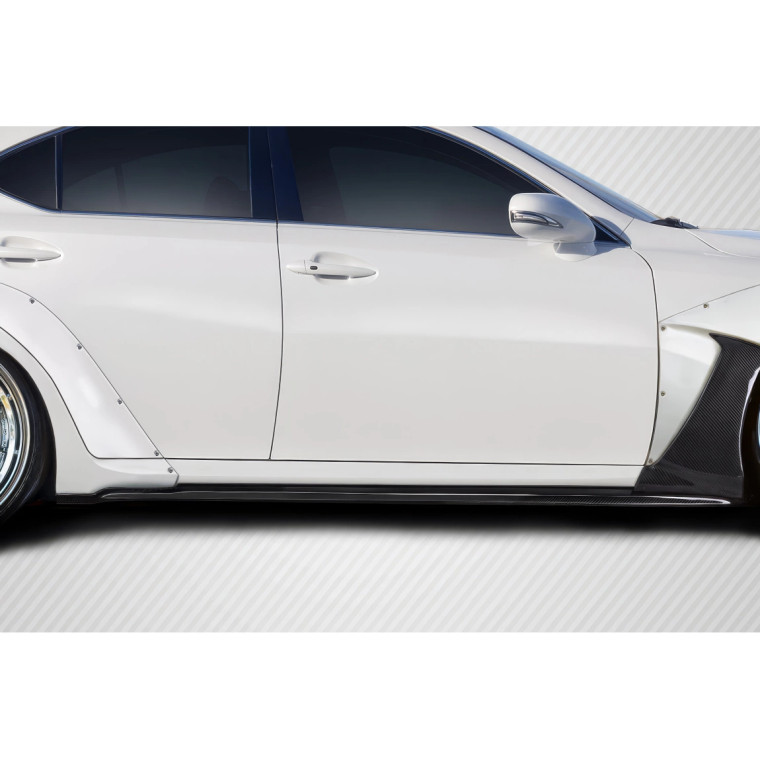 2006-2010 Lexus IS Series IS250 IS350 Carbon Creations MSR Side Skirts Rocker Panels - 2 Piece - image 1