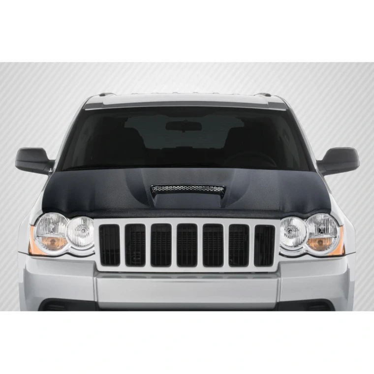 2005-2010 Jeep Grand Cherokee SRT Look Carbon Fiber Hood - image 1