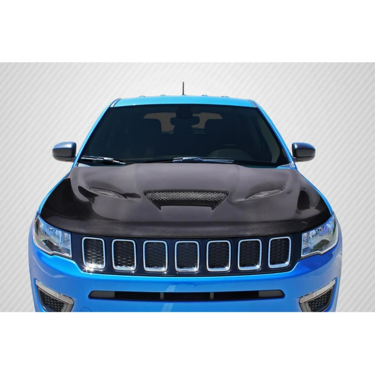 2011-2022 Jeep Grand Cherokee Hellcat Look Carbon Fiber Hood - image 1