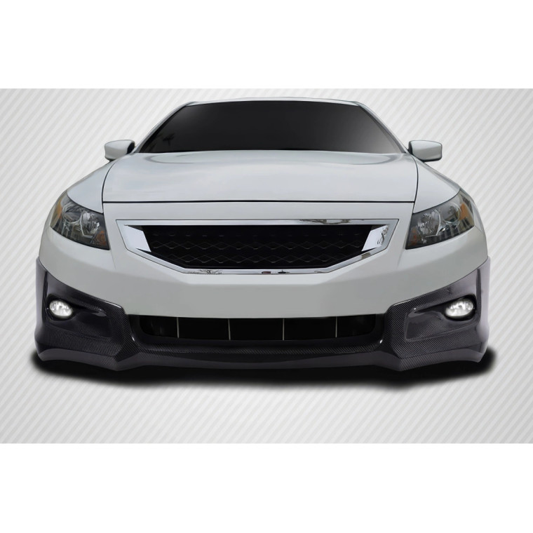 2008-2010 Honda Accord 2DR HFP V2 Look Front Lip Under Spoiler Air Dam - 1 Piece - image 1