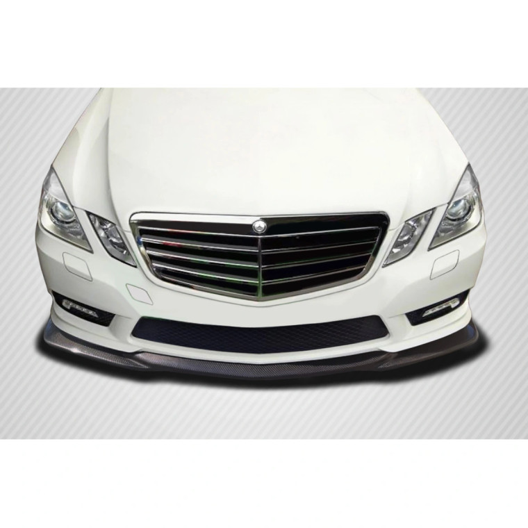 2010-2013 Mercedes E Class W212 L Sport Front Lip Spoiler - 1 Piece - image 1