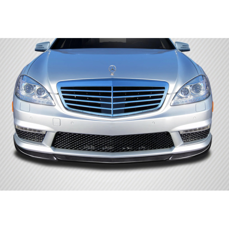 2010-2013 Mercedes S Class S63 W221 L Sport Front Lip Spoiler - 1 Piece - image 1