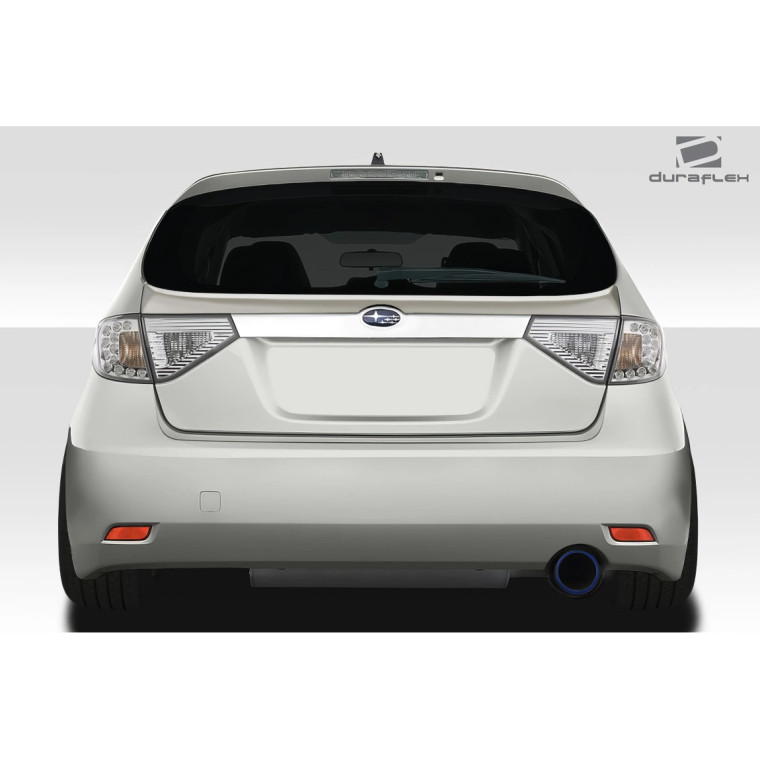 2008-2011 Subaru Impreza 5DR 2008-2014 WRX STI 5DR R Spec Mid Wing - 1 Piece - image 1