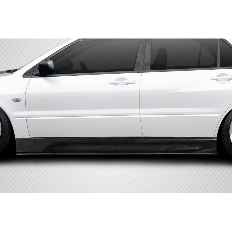 2003-2006 Mitsubishi Lancer Evolution 8 9 Carbon Creations VRS Side Skirts Rocker Panels - 4 Piece - image 1