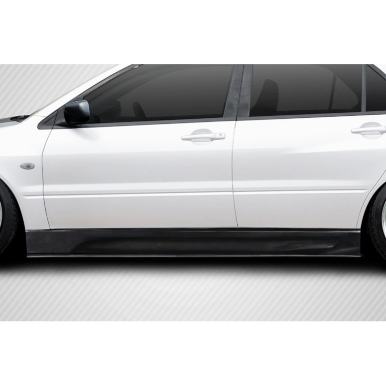 2003-2006 Mitsubishi Lancer Evolution 8 9 VRS Side Skirts Rocker Panels - 4 Piece - image 1