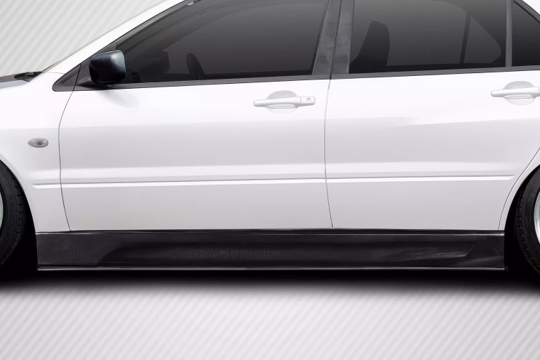 2003-2006 Mitsubishi Lancer Evolution 8 9 Carbon Creations VRS Side Skirts Rocker Panels - 4 Piece - image 1