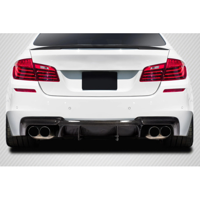 2011-2016 BMW M5 F10 Carbon AF-1 Rear Diffuser ( CFP ) - 1 Piece - image 1