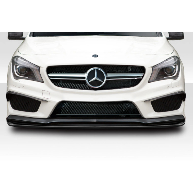 2014-2015 Mercedes CLA Class C117 CLA45 R Spec Front Lip Under Spoiler - 1 Piece - image 1