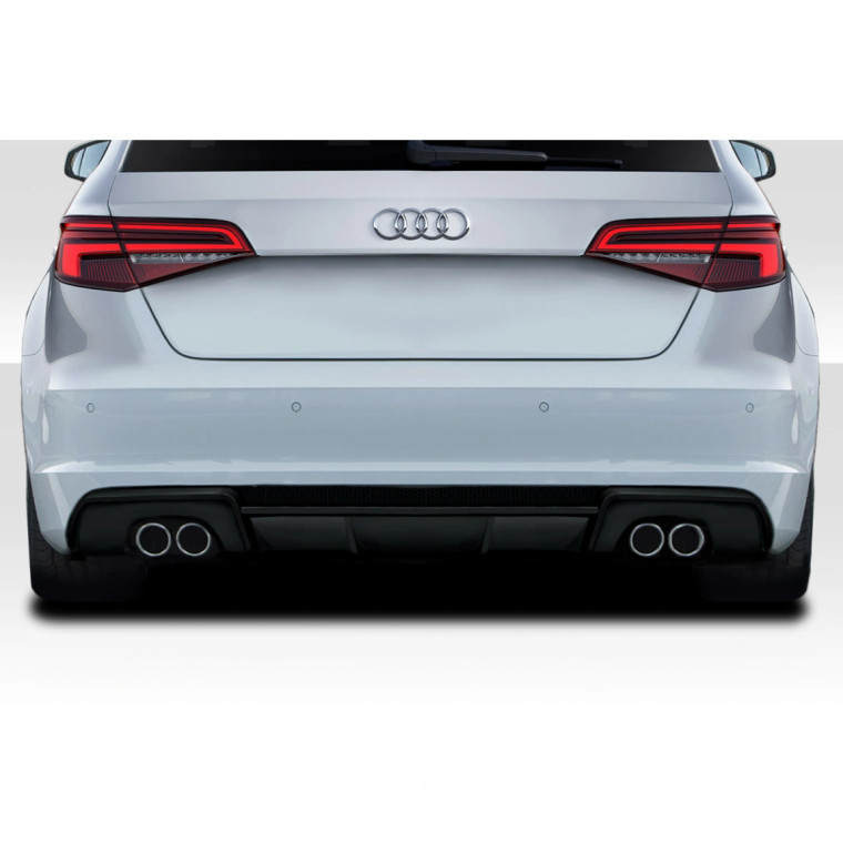 2013-2016 Audi A3 Sportback RS3 Look Rear Diffuser - 1 Piece - image 1
