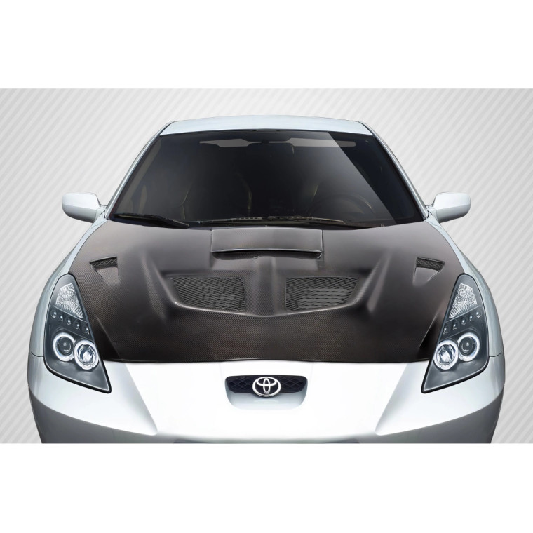 2000-2005 Toyota Celica Carbon Creations Evo GT Hood - 1 Piece - image 1