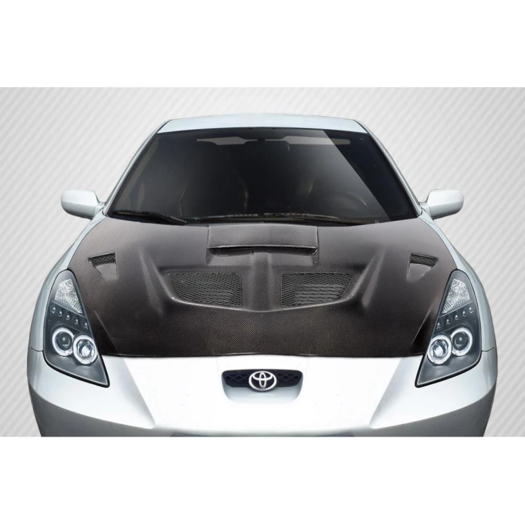 2000-2005 Toyota Celica Evo GT Carbon Fiber Hood - image 1