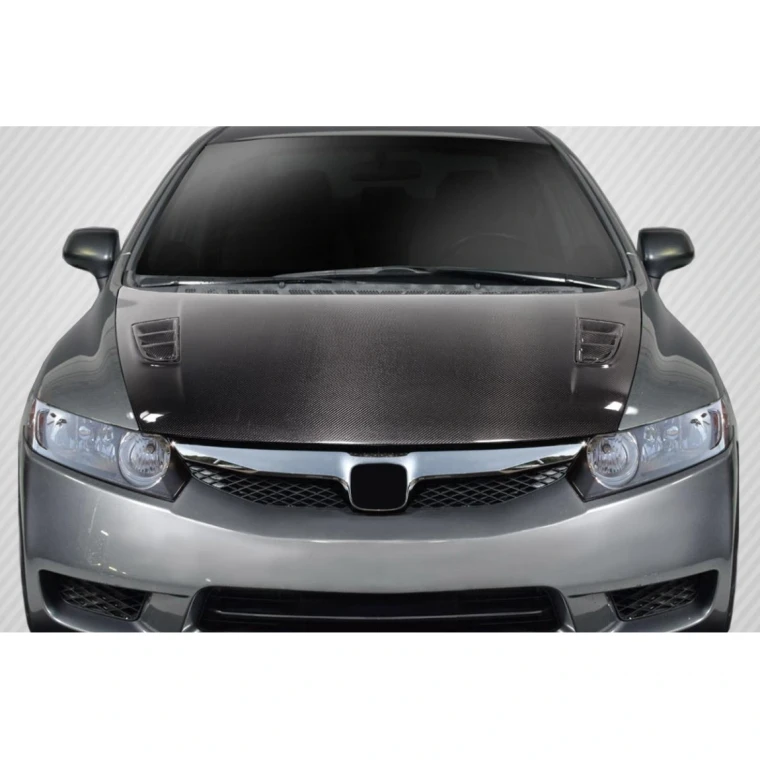 2006-2011 Honda Civic Type M Carbon Fiber Hood - image 1