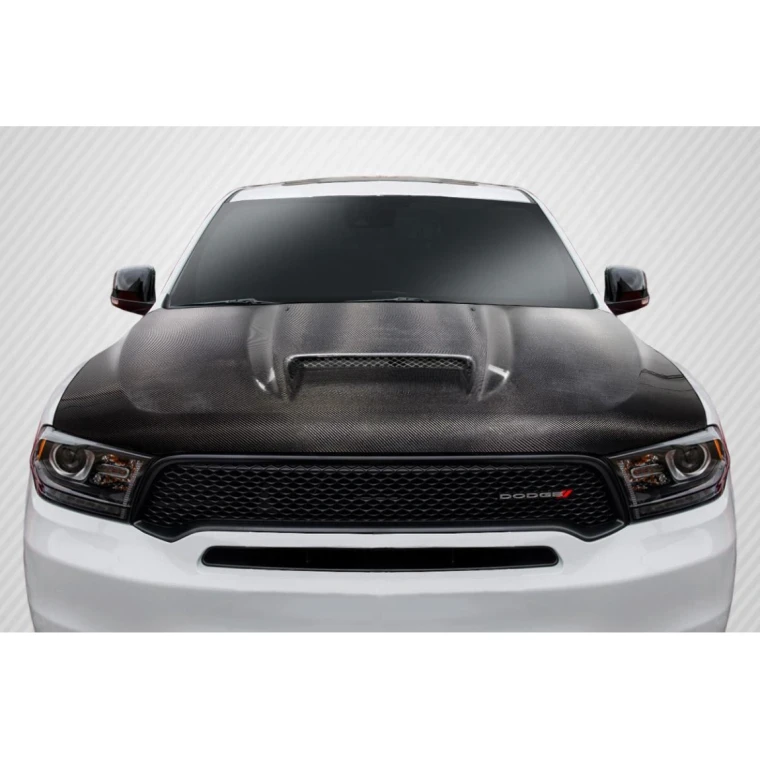 2011-2026 Dodge Durango SRT Look Carbon Fiber Hood - image 1