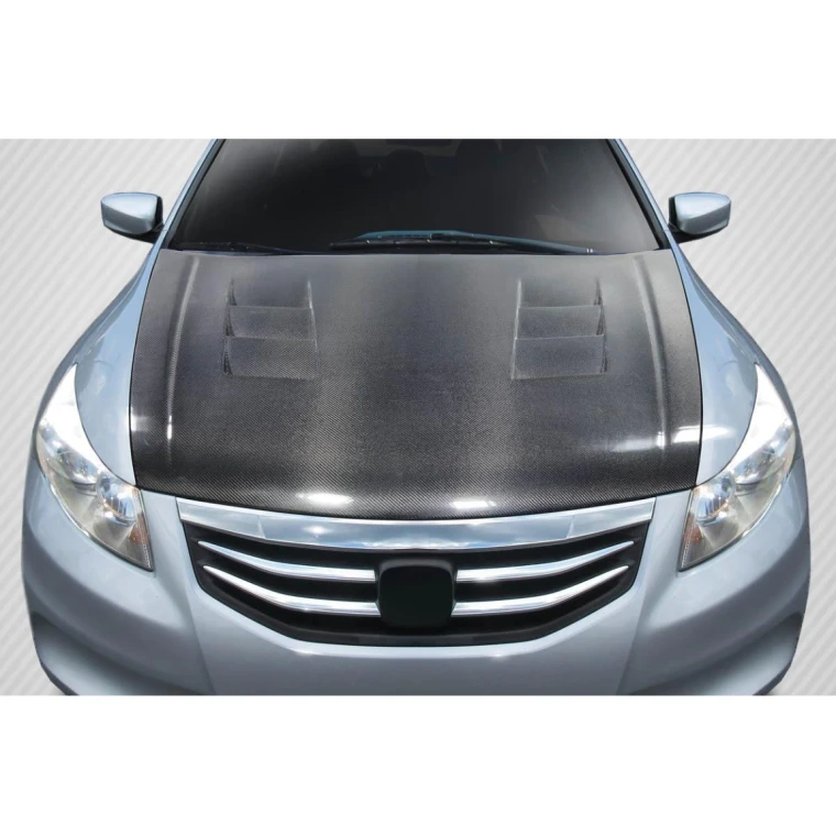 2008-2012 Honda Accord TS-1 Carbon Fiber Hood - image 1
