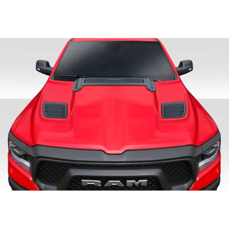 2019-2025 Dodge Ram Rebel Look Hood - 1 Piece - image 1