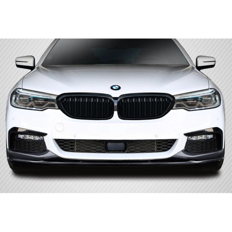 2017-2022 BMW 5 Series G30 M Tech Front Lip Splitter - 3 Piece - image 1