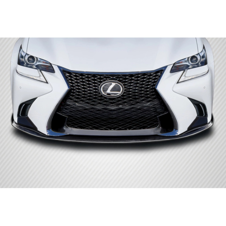 2016-2020 Lexus GS Series GS200 GS300 GS350 GS450 GS450H Carbon Creations Lexion Front Lip Under Spoiler - 1 Piece - image 1