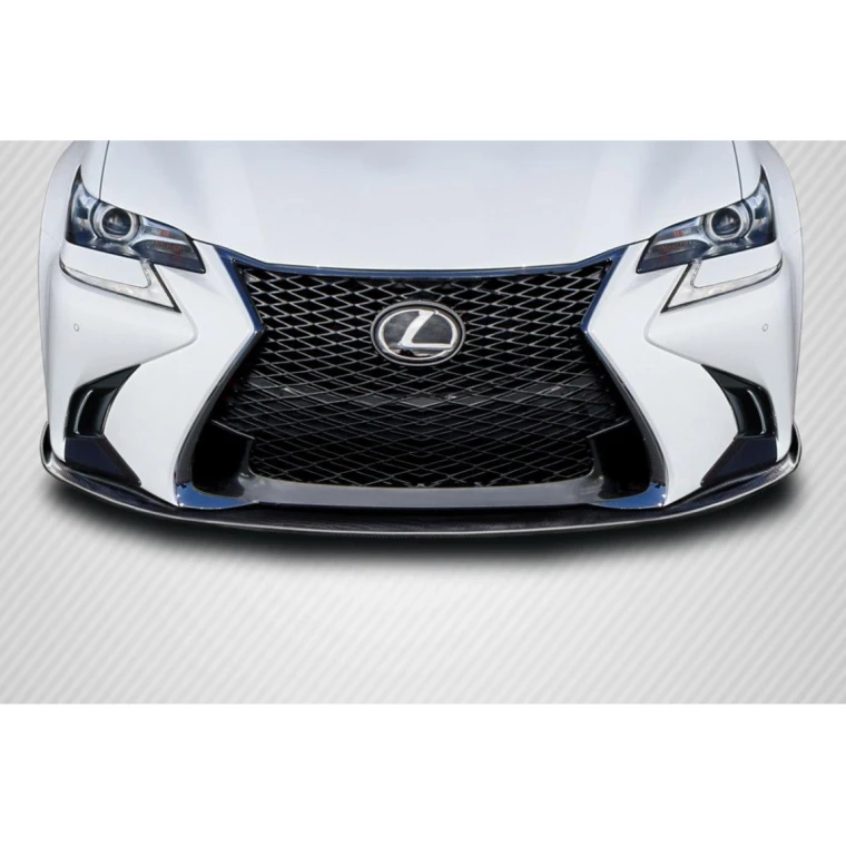 2016-2020 Lexus GS Lexion Carbon Fiber Front Lip - image 1