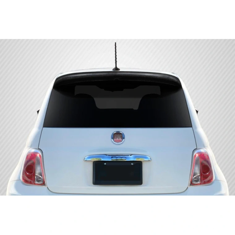 2012-2019 Fiat 500 Bart Look Carbon Fiber Rear Wing - image 1