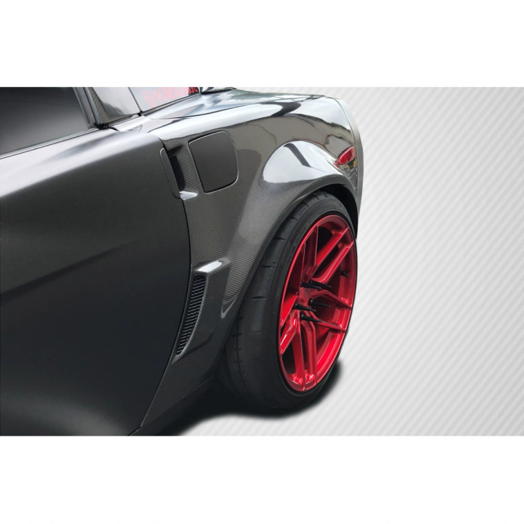 2005-2013 Chevrolet Corvette C6 ZR2 Rear Fenders - 2 Piece - image 1