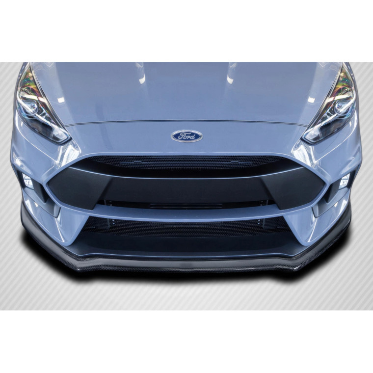 2016-2018 Ford Focus RS Max Front Lip Under Spoiler -1 Piece - image 1
