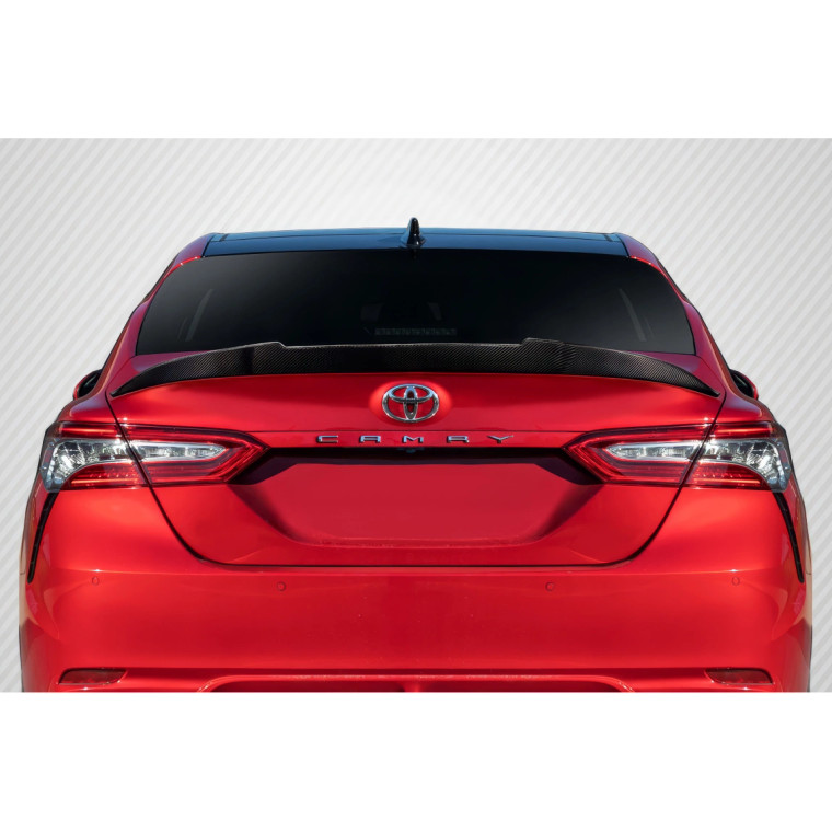 2018-2024 Toyota Camry Carbon Creations Type V Rear Wing Spoiler - 1 Piece - image 1