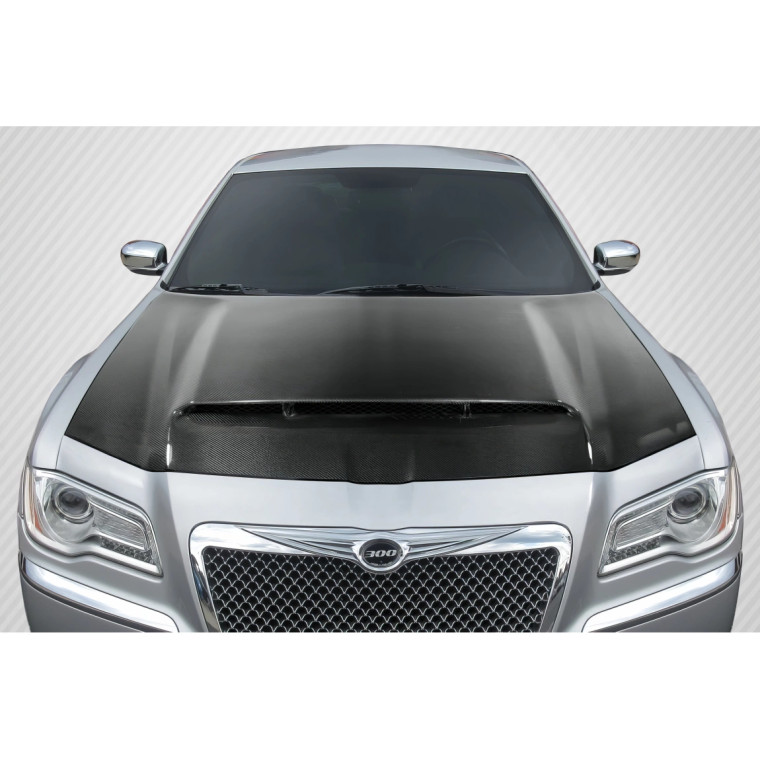 2011-2023 Chrysler 300 300C Demon Look Hood - 1 Piece - image 1