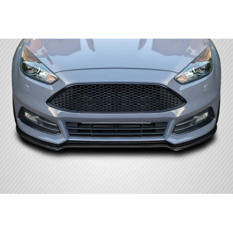 2015-2018 Ford Focus Max Carbon Fiber Front Lip - image 1