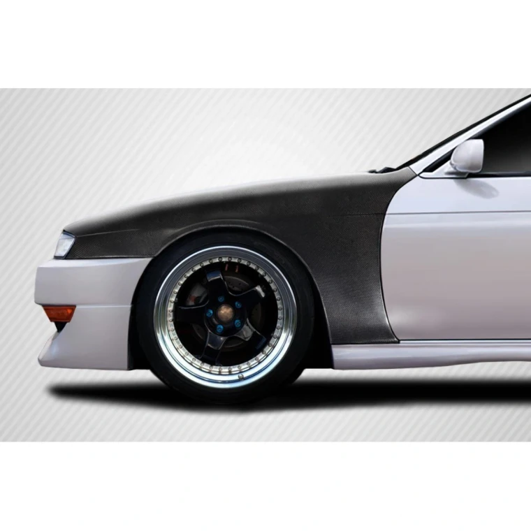 1997-1998 Nissan 240SX Kouki OEM Look Carbon Fiber Fender - image 1