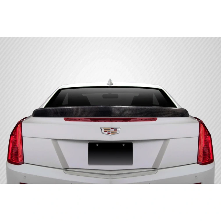 2012-2019 Cadillac ATS V Look Carbon Fiber Rear Wing - image 1