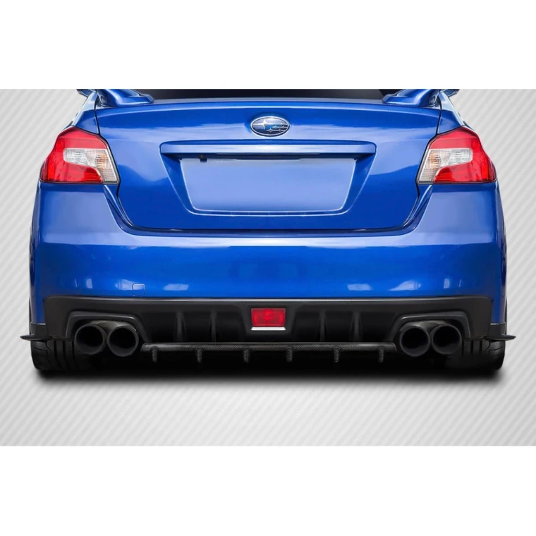 2015-2021 Subaru WRX C Speed Carbon Fiber Rear Lip - image 1
