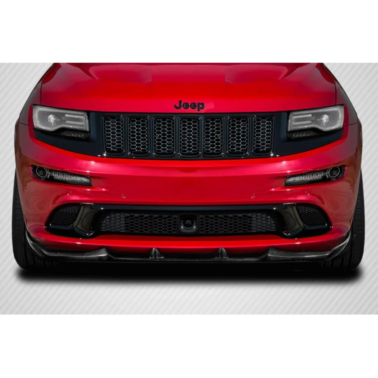 2012-2016 Jeep Grand Cherokee Trackmaster Carbon Fiber Front Lip - image 1