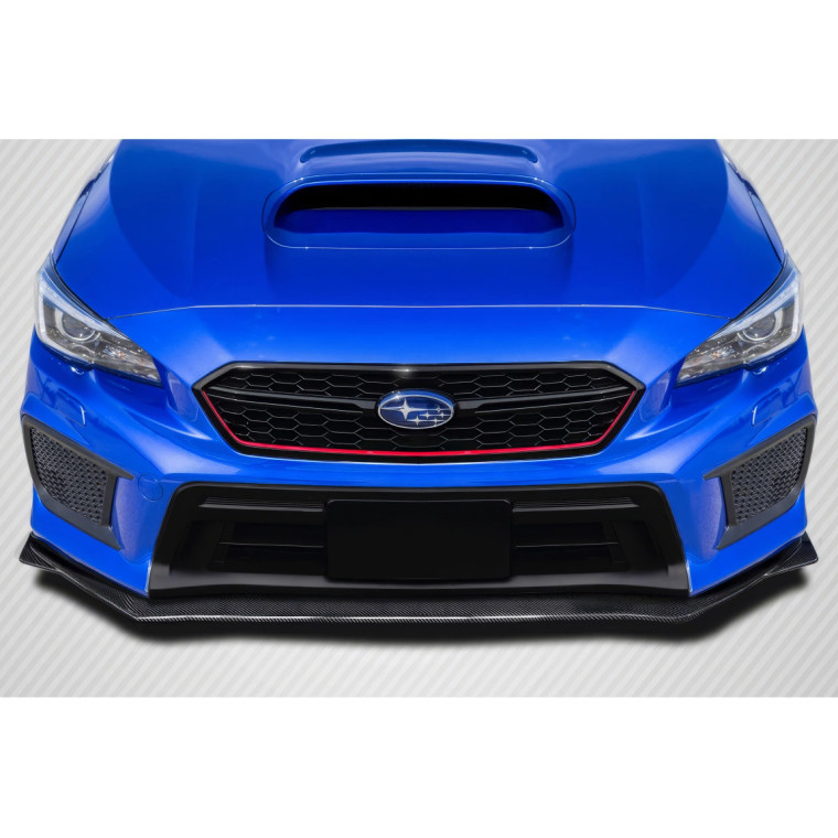 2018-2021 Subaru WRX STI V Limited Look Front Lip Splitter - 1 Piece - image 1