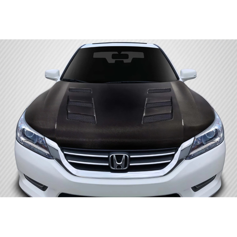 2013-2015 Honda Accord 4DR Carbon Creations AM-S Hood - 1 Piece - image 1