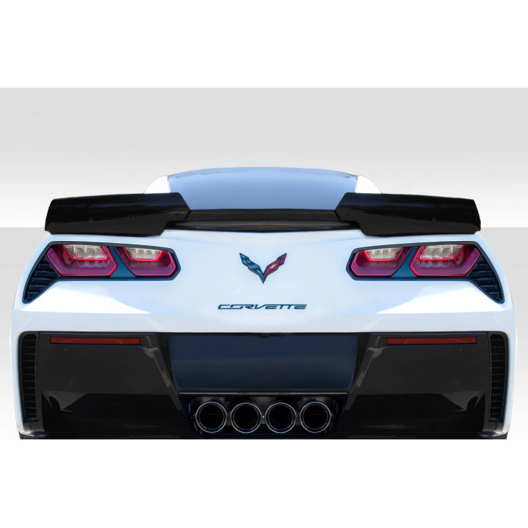 2014-2019 Chevrolet Corvette C7 Duraflex Wickerbill Rear Wing Spoiler - 3 Piece - image 1