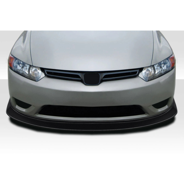 2006-2008 Honda Civic 2DR MDF Front Lip Under Spoiler - 1 Piece - image 1