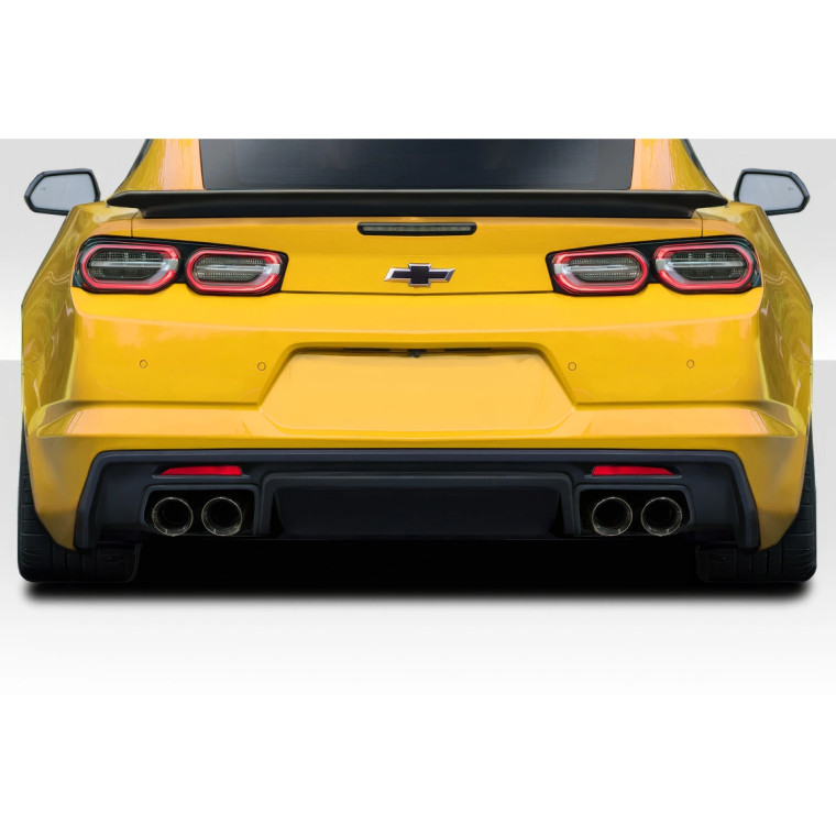 2016-2023 Chevrolet Camaro Duraflex GMX Rear Diffuser - 1 Piece ( Quad exhaust ) - image 1