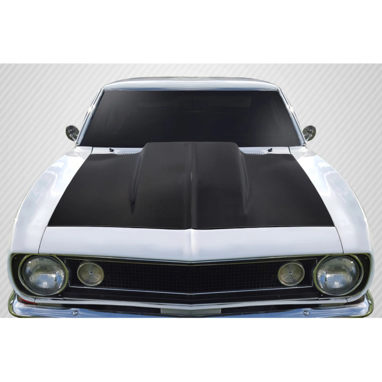 1967-1969 Chevrolet Camaro Carbon Creations 2" Cowl Hood - 1 Piece - image 1